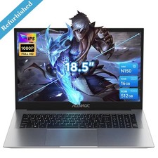 ACEMAGIC AX18 18,5" Laptop Intel 12th N150 16GB DDR4 RAM 512GB SSD Win11 PRO BT