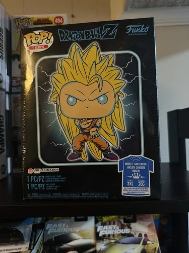 Funko POP! Tees Dragon Ball Z Super Saiyan 3 Goku