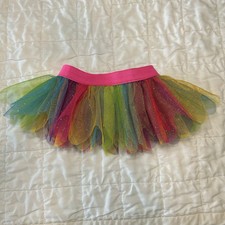 Build A Bear Workshop Rainbow Tutu Skirt Clothes BABW