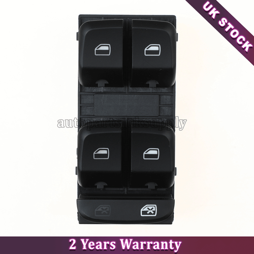FOR AUDI A4 (B8) A5 Q5 MASTER WINDOW CONTROL SWITCH DRIVER SIDE 8K0959851D - Picture 2 of 9