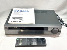 Sony EV-S550 Video8 Hi8 Cassette Recorder VCR w/Remote  Manual, For Repair