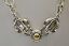 thumbnail 1  - Barry Kieselstein Cord Frog Choker Necklace 14K Gold &amp; Sterling Silver