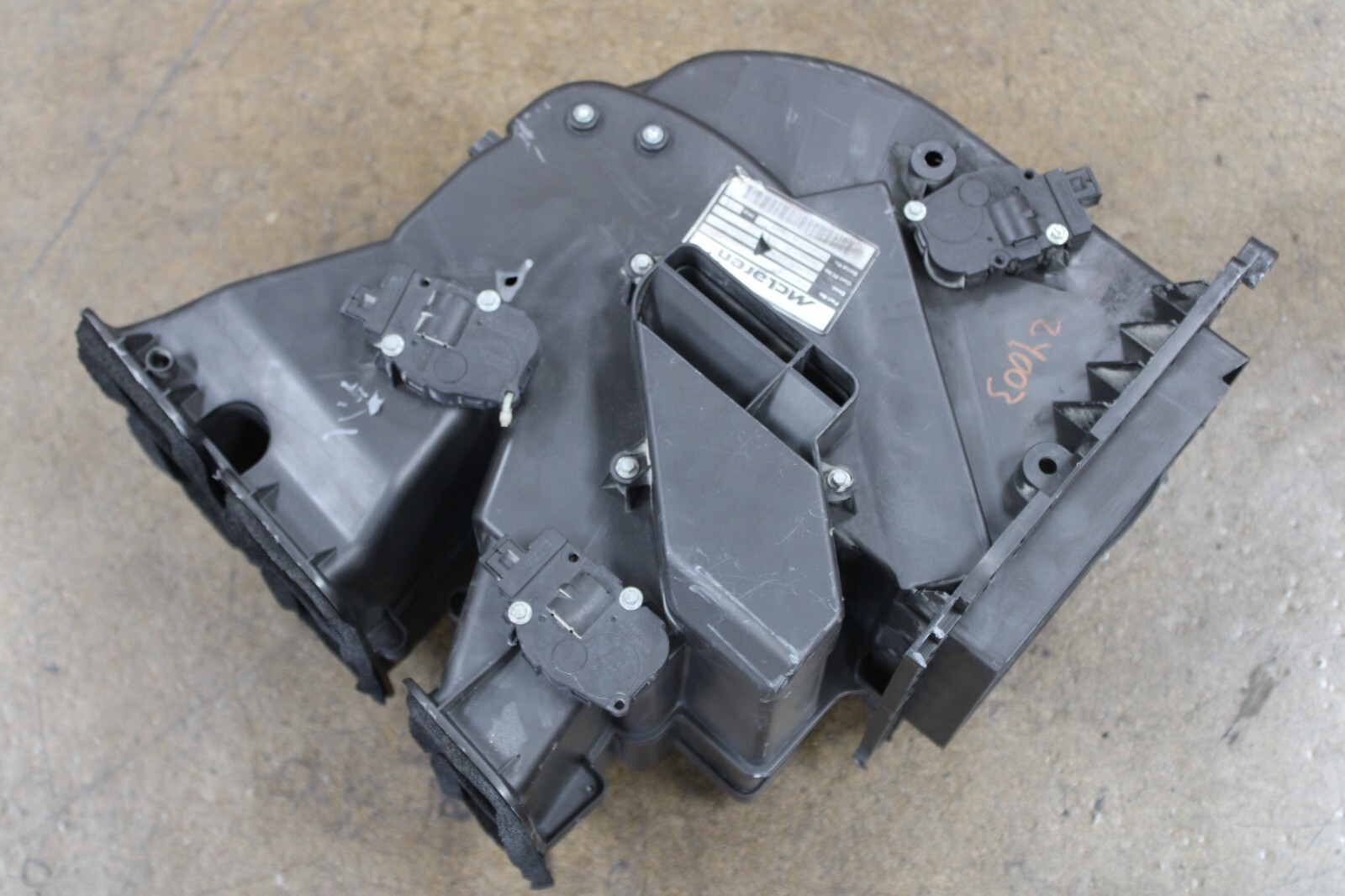 Mclaren 720s, A/C Evaporator, Rear Section, Dmg, Used, P/N 13A3588CP
