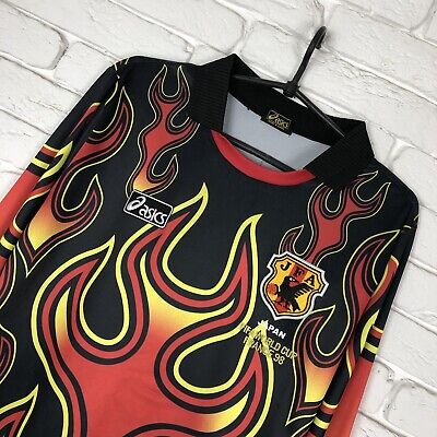 Japan National Team 1998 Goalkeeper Asics Vintage Soccer Japan National Team 1998 Goalkeeper Asics Vintage Soccer