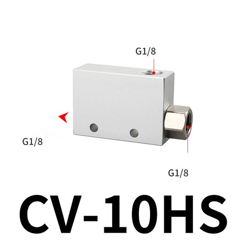 Válvula de vacío Venturi Generador Boquilla Eyector Montaje neumático CV-10 15 20 25HS - Imagen 8 de 24