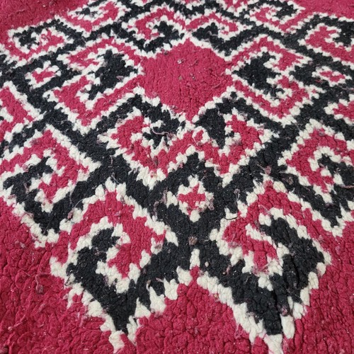 Vintage Moroccan Rug Tribal Azilal Rug Handmade Area Carpet Berber Wool Rug - 第 14/21 張圖片