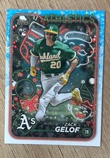 2024 Topps Holiday #H72 Zack Gelof Las Vegas Athletics