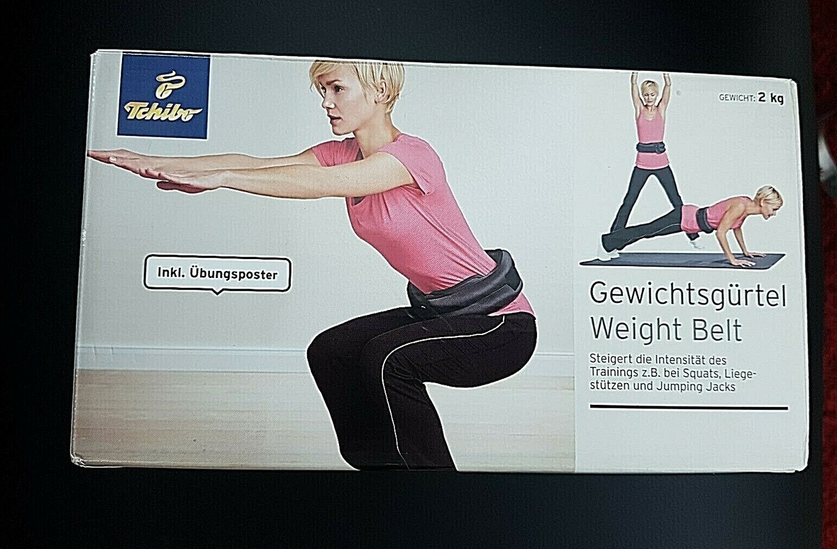 Tchibo TCM Gewichtsgürtel kg in OVP