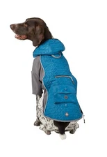 Arcadia Trail Light Up Coat,  Size L  Teal And Gray