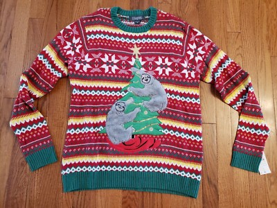 sloth ugly sweater