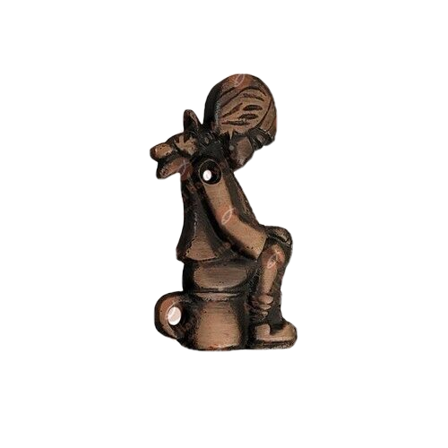 COMBO LADIES GENTS TOILET DOOR SIGN WALL MOUNTED ANTIQUE copper FINISH of Brass - Picture 8 of 10