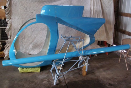 Revolution Mini 500 Bravo single seat experimental helicopter new unasembled kit