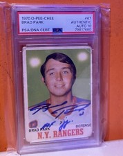 1970-71 O-Pee-Chee Brad Park #67