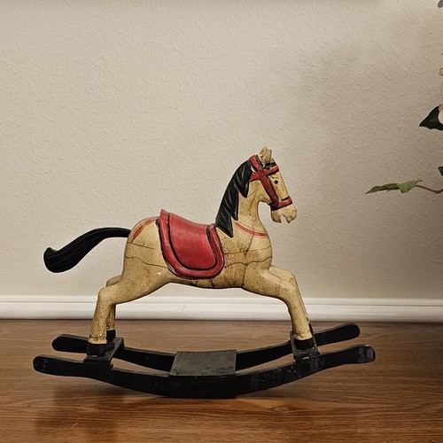 Pair of antique rocking horses - Picture 9 of 9