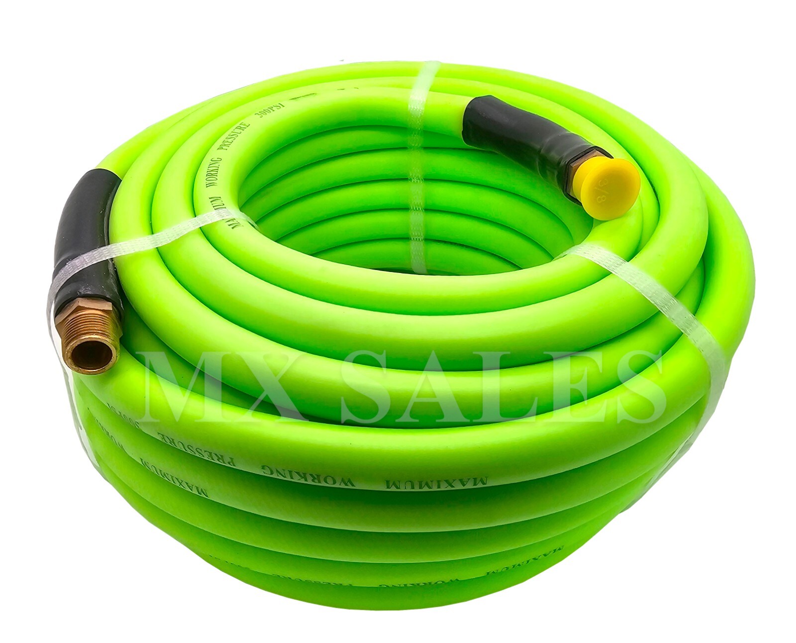 ¼ STAINLESS STEEL AIR COMPRESSOR BRAIDED LEADER HOSE W/CHECK - Foto 3