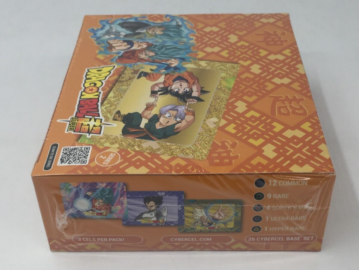 Cybercel Dragon Ball Super Collectible Trading Cards Ser 2 Factory