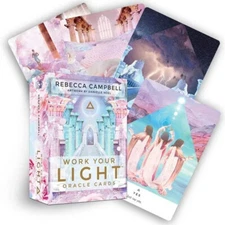 Work Your Light Oracle Cards 44 Card Deck 4.25 x 3 Inch cards