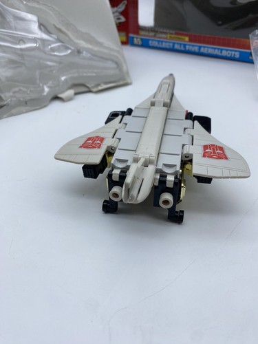 Transformers Original G1 1986 Aerialbot Silverbolt Complete w/ Box and Bubble - Picture 16 of 22