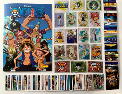 2020 ALBUM ONE PIECE Panini + Sticker Full Set 212/212 + Card 50/50 PERU Edition