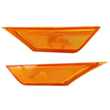 NEW Front Fender Side Marker Light Lamp Lens Set RH LH for 2016-2018 HONDA CIVIC