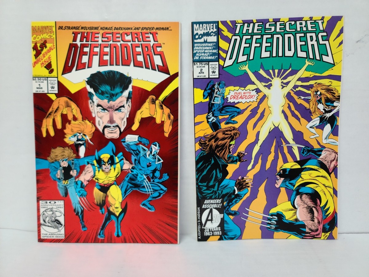 Secret Defenders #1-20 | Wolverine Deadpool | Roy Thomas