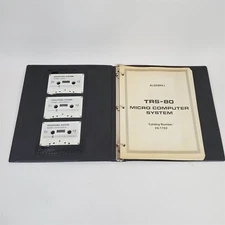 Vintage Original Radio Shack TRS-80 Algebra I Software & Manual 26-1702