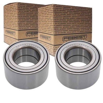 2X FEBEST RADLAGER SATZ VORNE BEIDSEITIG PASSEND FÜR DAIHATSU APPLAUSE CHARADE