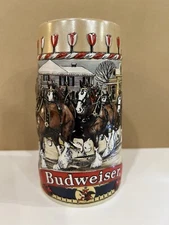 1986 Budweiser Limited Classic Edition Collection Stein - Germany