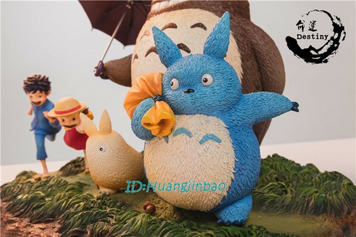 Tonari no Totoro Statue Painted Model Mei Figurine In Stock GK Resin Sculpture - 第 10/11 張圖片