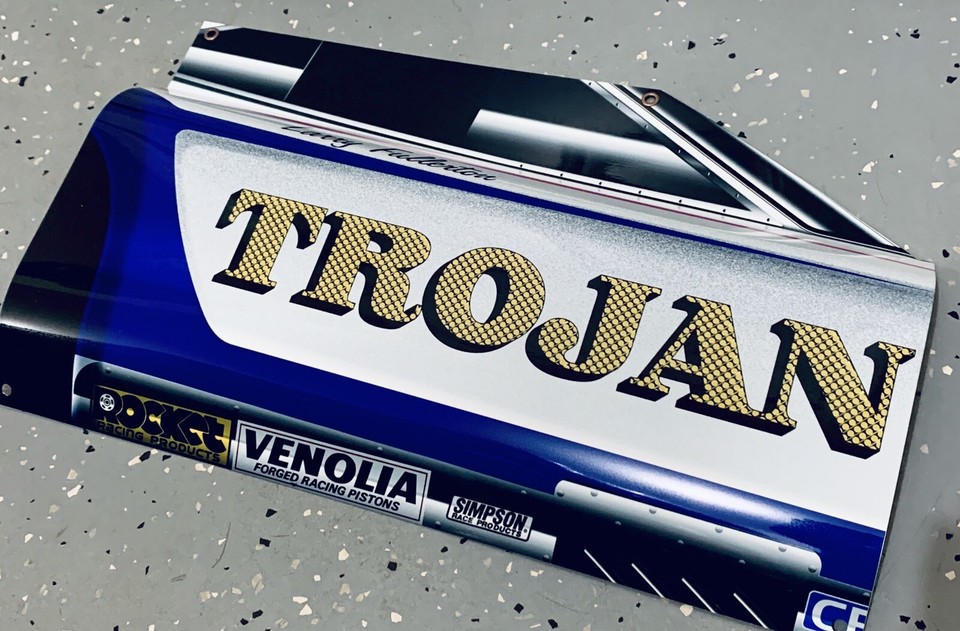 WOW!!!Curved RACE FUNNY CAR DRAG RACING Door Style Sign DRAGSTER | eBay