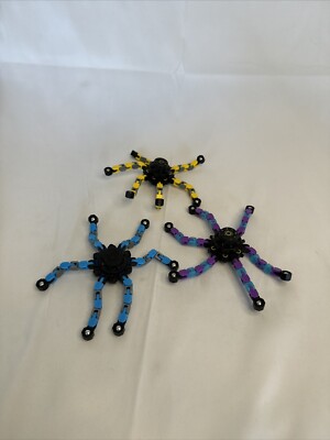 3pcs Fingertip Spinning Toy Rotary Fidget Spinner Deformable Robot 