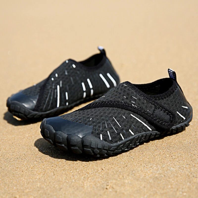 Kids Quick Dry Water Shoes Boys Girls Lightweight Non-slip Beach Swim Sock Sport - Image 3 of 4