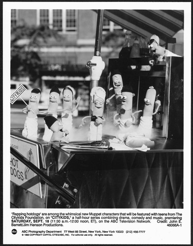 The Muppets Citykids Original 1990s TV Series Promo Photo Jim Henson's Muppets