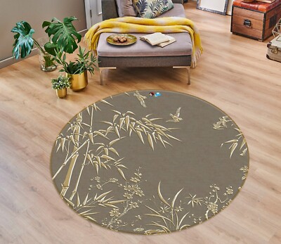 3D Elegant Bamboo NBC493156 Game Rug Mat Elegant Photo Carpet Mat Romy