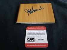 JEFF HORNACEK NBA LEGEND GENUINE AUTHENTIC SIGNED AUTOGRAPHED WOOD FLOOR CAS COA