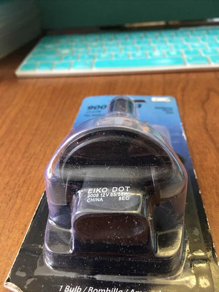 9008H13 GENUINA Eiko 9008 H13 Clear Vision Supreme BOMBILLA HALÓGENA Foto 4 de 4