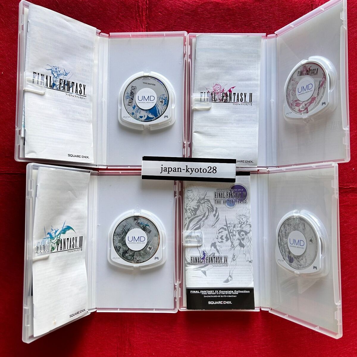 食品・日用品 半額ストア set IV III II I Fantasy Final PSP 4 PlayStation Japan game その他