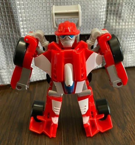 Transformers Rescue Bots Academy HEATWAVE Fire Bot Playskool Heroes RACE CAR - Picture 2 of 7