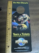 2001 Do Not Disturb Sign Universal Studios Hollywood, Mummy & Jurassic Park