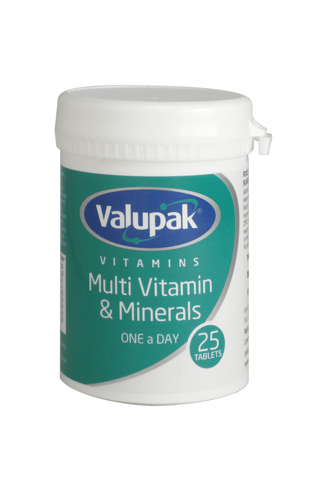 Valupak Vitamins Multivitamin & Minerals 25 Tablets