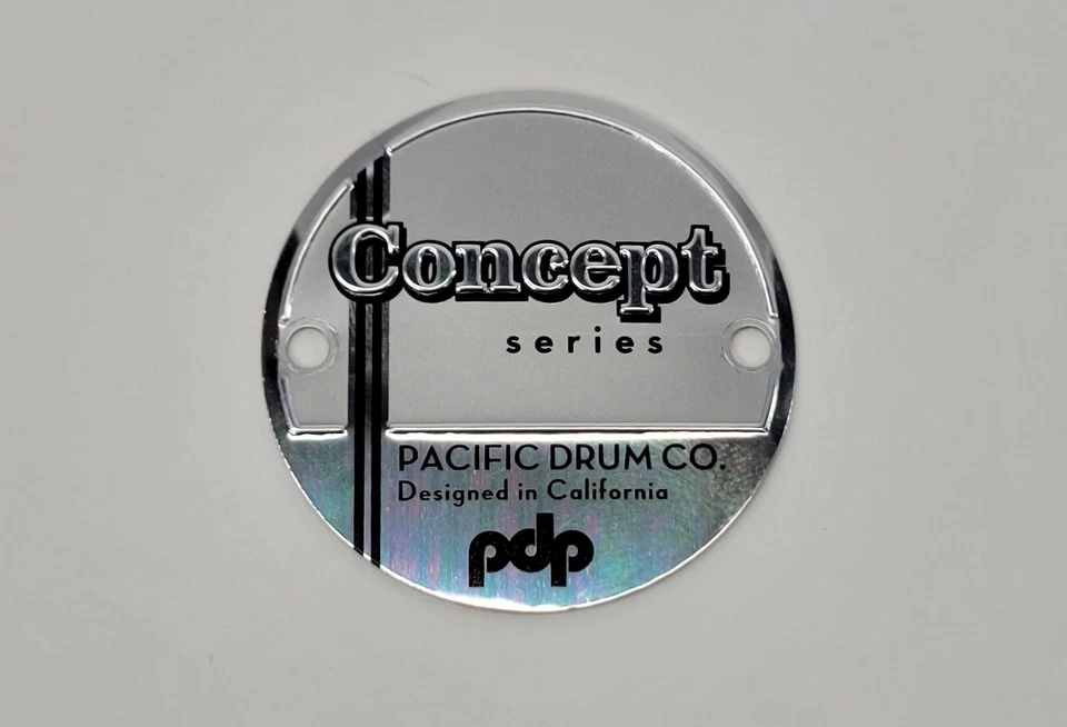 PDP Concept Series Snare Drum Badge with Gasket and Mounting Screws - Image 2 of 3