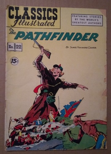Classici Illustrati n. 22: The Pathfinder di James Fenmore Cooper (giugno 1945) - Foto 1 di 2