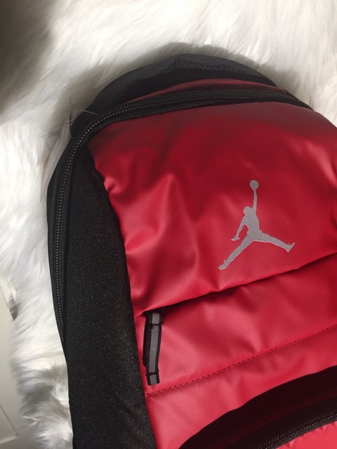 Nike Air Jordan Jumpman23 9A1640-681 Laptop Backpack â Black/Red New for sale online