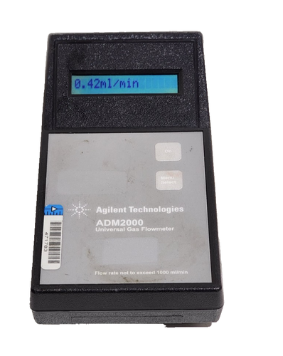 Agilent ADM2000 220-1171 Digital Universal Gas Flow Meter SOLD AS IS POWERS ON .