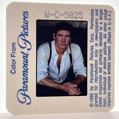 35mm Slide Harrison Ford in Witness 80s Movie Vintage Publicity Promotion #5