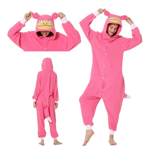 Adults Pokemon Costume Kigurumi Pajamas Sleepwear Pyjamas Pikachu Gengar Cosplay - Picture 22 of 65