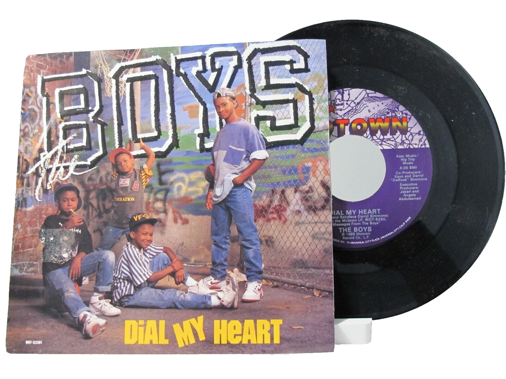 45 RECORD - THE BOYS - DIAL MY HEART
