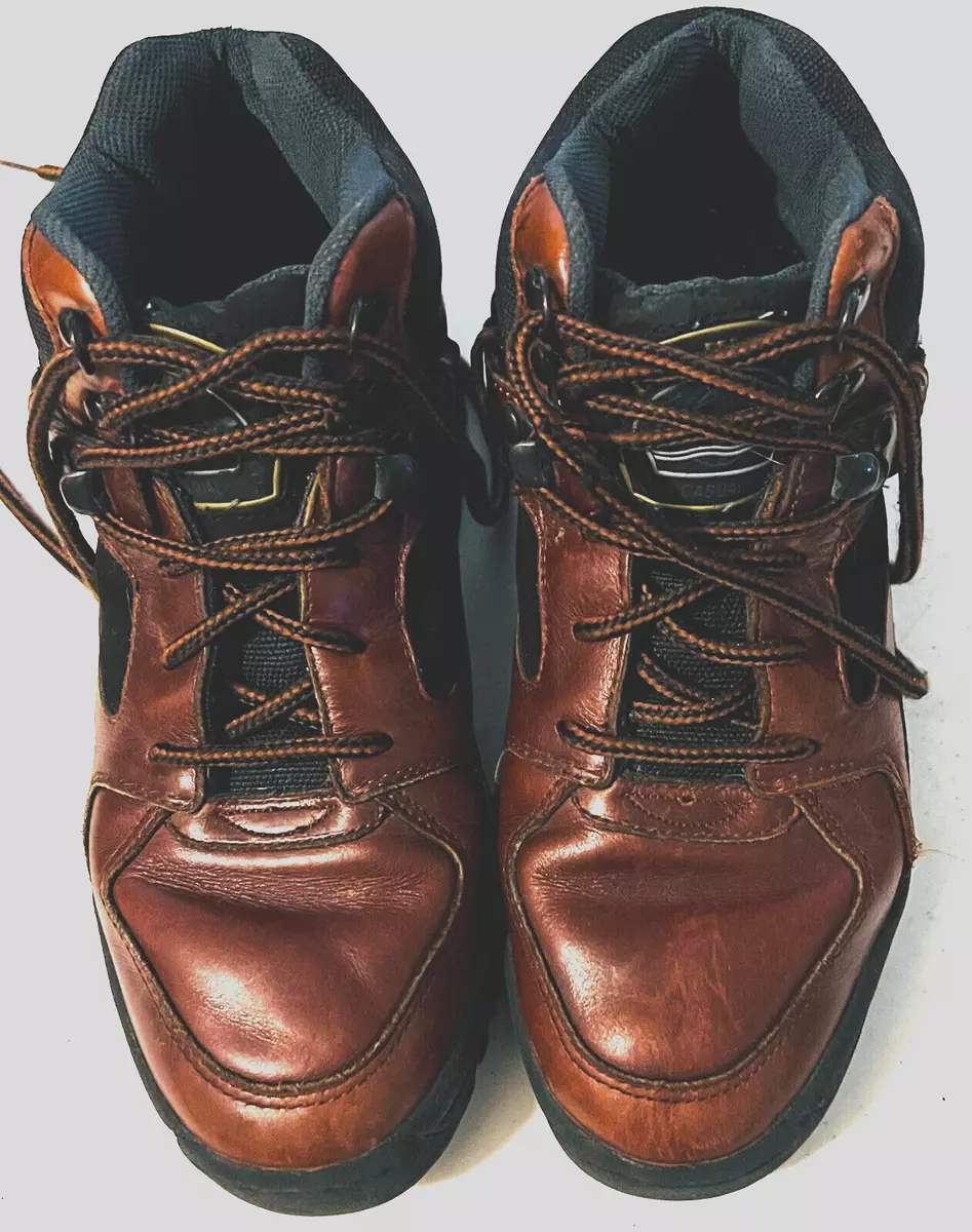 ELKWOOD SPORT BOOTS 7 D WORK 79853 BROWN LEATHER UPPER eBay