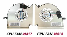 New MSI GE75 Raider GL75 GP75 Leopard MS-17E2 CPU & GPU Cooling Fan