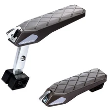 TOOENJOY Flodable&Adjustable 5 Gear Car Door Latch Step Easy Access to SUV Truck